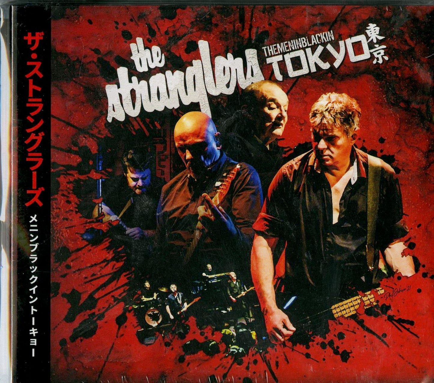 The Stranglers - Menin Black In Tokyo - Japan  2 Digipak CD
