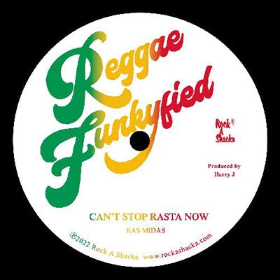 Ras Midas - CAN'T STOP RASTA NOW - Japan Vinyl Record