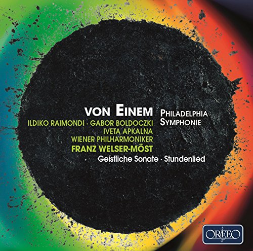 Franz Welser-Most & Vienna Philharmonic Orchestra - Einem: Philadelphia Symphony. Geistliche Sonate. Stundenlied - Japan  CD