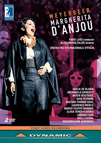 Meyerbeer (1791-1864) - Margherita d'Anjou : Talevi, Luisi / Italian International Orchestram, De Blasis, Carbotti, Rositskiy.etc (2017 Stereo)(2DVD) - Import 2 DVD