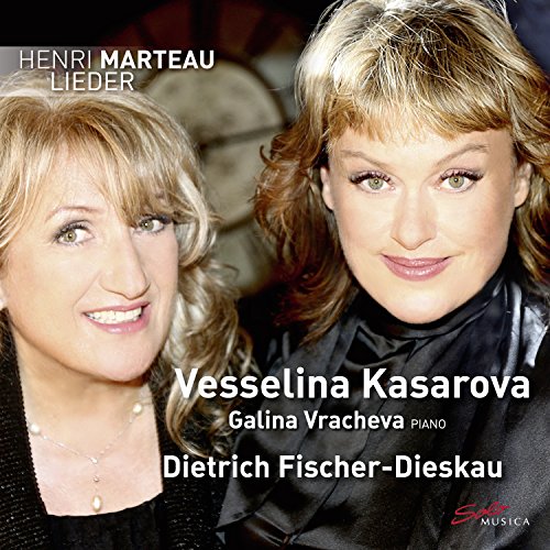 Vesselina Kasarova, Dietrich Fischer-Dieskau, Galina Vracheva - Marteau, Henri (1874-1934) Melodies-Lieder : Kasarova(Ms)F-Dieskau(Br)Vracheva, Weisenborn(P)Schmidtner(Va) - Import CD