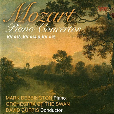 Mark Bebbington & David Curtis & Orchestra Of The Swan - Mozart: Piano Concertos - Japan CD