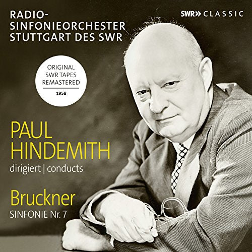 Bruckner (1824-1896) - Symphony No.7 : Paul Hindemith / Stuttgart Radio Symphony Orchestra - Import CD