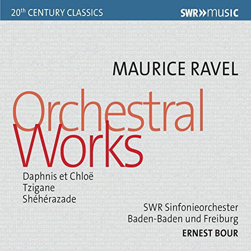 Ravel (1875-1937) - Daphnis et Chloe Suites Nos.1, 2, Tzigane, Scheherazade, etc: Ernest Bour / SWR Symphony Orchestra, Carmirelli(Vn)Auger(S) - Import CD