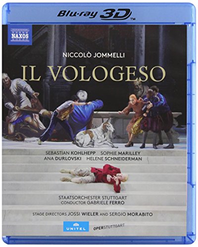 Jommelli(1714-1774) - Il Vologeso : Wieler & Morabito, Ferro / Stuttgart State Opera, Kohlhepp, Marilley, Durlovski, etc (2015 Stereo) - Import Blu-ray Disc