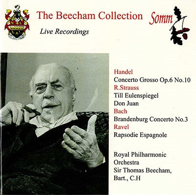 Thomas Beecham, Royal Philharmonic Orchestra - The Beecham Collection - Handel / R. Strauss /J.S.Bach/Ravel: Kangengaku Sakuhin Shu (Japanese Title) - Import CD