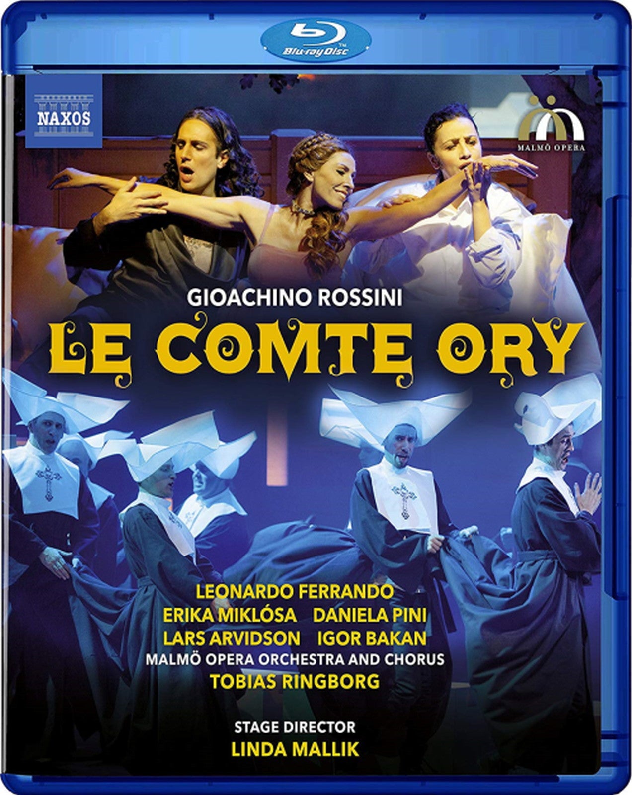 Tobias Ringborg, Malmö Opera Orchestra, Malmö Opera Choir - Rossini: Le Comte Ory - Import Blu-ray Disc