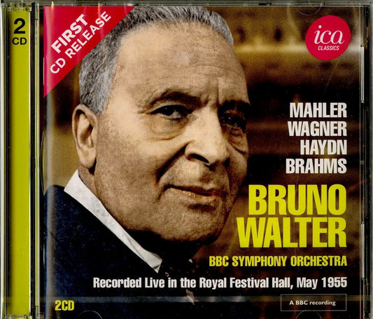 Bruno Walter, BBC Symphony Orchestra - Walter / Bbc So: Mahler: Sym, 1, Haydn: Sym, 96, Brahms: Schicksalslied, Wagner: Faust Overture (1955) - Import 2 CD