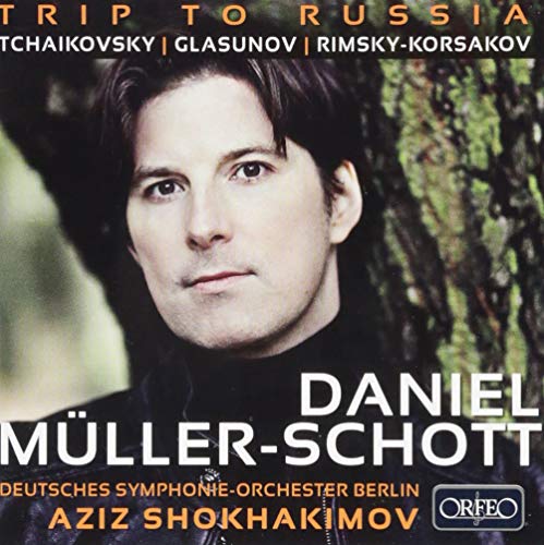 Daniel Müller-Schott - Trip to Russia -Tchaikovsky, Glazunov, Rimsky-Korssakov : Daniel Muller-Schott(Vc)Shokhakimov / Berlin Deutsches Symphony Orchestra - Import CD