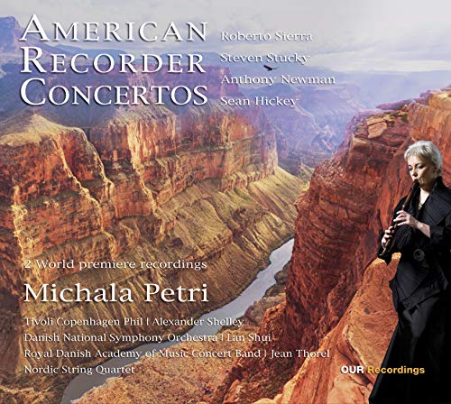 Mikara Petri - American.Recorder Concertos: Petri(Rec)A.shelley / Lan Shui / Thorel / A.newman(Cemb)Nordic Sq - Import CD