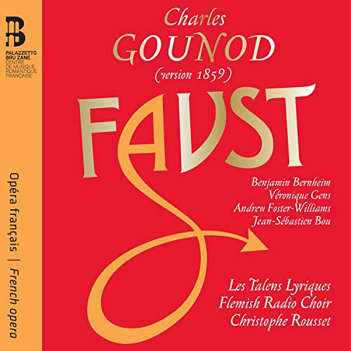 Gounod (1818-1893) - Faust : Christophe Rousset / Les Talens Lyriques, Bernheim, Gens, Foster-Williams, J-S.Bou, etc (2018 Stereo)(3CD) - Import 4 CD