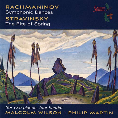 Stravinsky (1882-1971) - (Piano Duo)le Sacre Du Printemps: M.wilson P.martin +rachmaninov: Symphonic Dances - Import CD