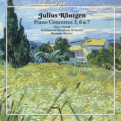 Rontgen, Julius (1855-1932) - Piano Concertos Nos.3, 6, 7 : Triendl(P)Baumer / Kristiansand Symphony Orchestra - Import CD