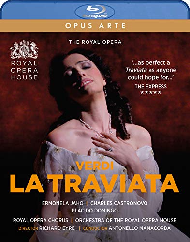 Verdi (1813-1901) - La Traviata : Eyre, Manacorda / Royal Opera House, Jaho, Castronovo, Domingo, etc (2019 Stereo) - Import Blu-ray Disc