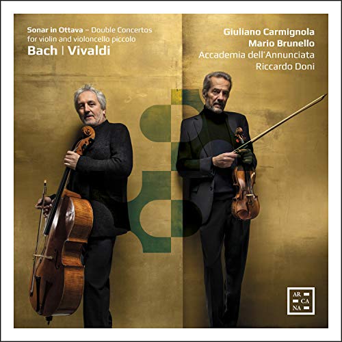 Juliano Carmignola, Mario Brunello, Riccardo Doni, Accademia Musicale di Santa Cecilia del Ranunchio. - Double Concertos For Violin & Cello Piccolo: Carmignola Brunello Doni / Accademia Dell'annunciata - Import CD