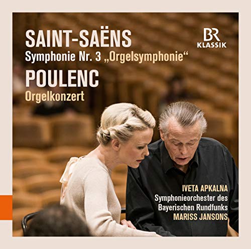 Saint-Saens (1835-1921) - Saint-Saens Symphony No.3, Poulenc Organ Concerto : Mariss Jansons / Bavarian Radio Symphony Orchestra, Iveta Apkalna(Organ) - Import CD