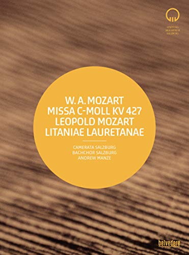 Mozart (1756-1791) - Mass K, 427, : Manze / Camerata Salzburg Sampson Kielland B.bruns D.williams +l.mozart - Import DVD