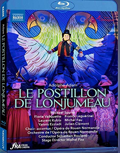 Adam (1803-1856) - Le Postillon de Lonjumeau : M.Fau, Rouland / Rouen Haute-Normandie Opera, Spyres, Valiquette, Leguerinel, etc (2019 Stereo) - Import Blu-ray Disc