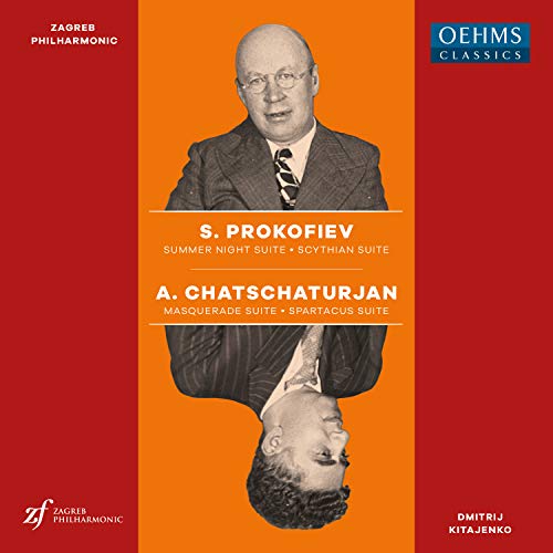 Prokofiev (1891-1953) - Prokofiev Scythian Suite, Summer Night Suite, Khachaturian Masquerade Suite, Spartacus Suite : Dmitri Kitayenko / Zagreb Philharmonic - Import 2 CD