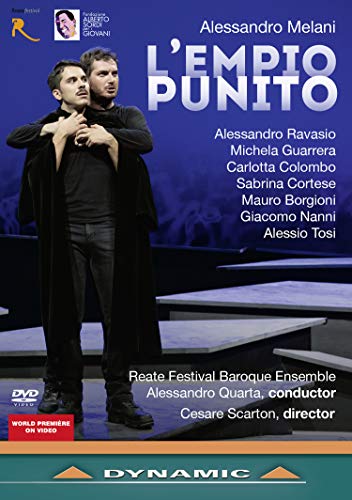 Melani, Alessandro (1639-1703) - L'Empio punito ：Scarton, Quarta / Reate Festival, Borgioni, Guarrera, Nanni, etc (2019 Stereo) - Import DVD