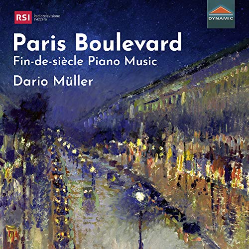 Dario Muller - Paris Boulevard -Fin-de-siecle Piano Music : Dario Muller - Import CD