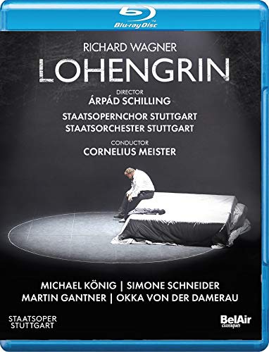 Wagner (1813-1883) - Lohengrin : Schilling, Cornelius Meister / Stuttgart State Opera, Michael Konig, Simone Schneider, etc (2018 Stereo) - Import Blu-ray Disc