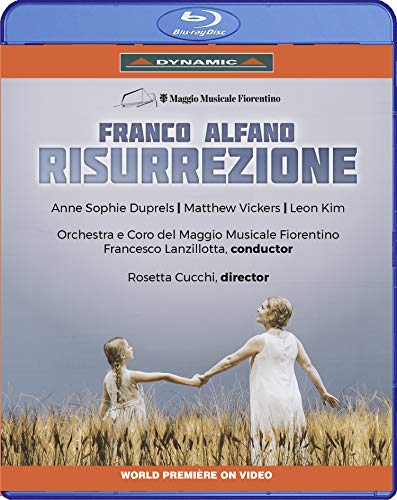 Alfano, Franco (1875-1954) - Risurrezione : Cucchi, Lanzillotta / Maggio Musicale Fiorentino, Duprels, M.Vickers, Leon Kim, di Sauro, etc (2020 Stereo) - Import Blu-ray Disc