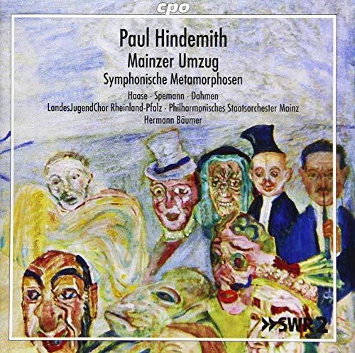 Hindemith (1895-1963) - Mainzer Umzug, Symphonische Metamorphosen, etc : Baumer / Rheinland-Pfalz State Orchestra - Import CD
