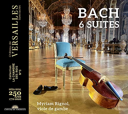 Bach (1685-1750) - (Gamb)6 Cello Suites : Myriam Rignol(Gamb)(2CD) - Import 2 CD
