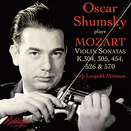 Mozart (1756-1791) - Violin Sonatas : Oscar Shumsky(Vn)Leopold Mittmann(P)(1951) - Import CD