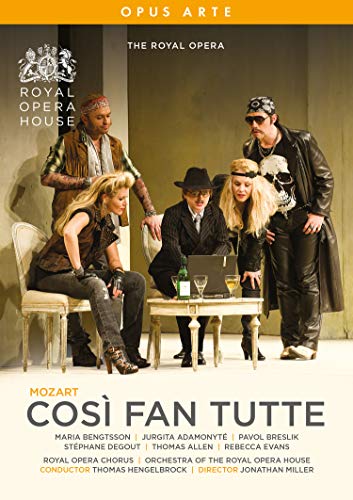 Mozart (1756-1791) - Cosi fan tutte : Miller, Hengelbrock / Royal Opera House, Bengtsson, Adamonyte, Breslik, Thomas Allen, etc (2010 Stereo) - Import DVD