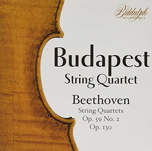 Beethoven (1770-1827) - String Quartets Nos.8, 13 : Budapest String Quartet (1930's) - Import CD