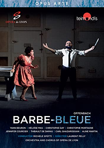 Offenbach (1819-1880) - Barbe-Bleue : Pelly, Spotti / Lyon National Opera, Beuron, Mas, C.Gay, Mortagne, etc (2019 Stereo) - Import DVD