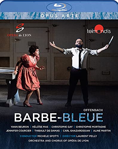 Offenbach (1819-1880) - Barbe-Bleue : Pelly, Spotti / Lyon National Opera, Beuron, Mas, C.Gay, Mortagne, etc (2019 Stereo) - Import Blu-ray Disc
