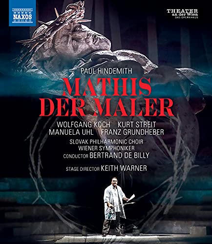Hindemith (1895-1963) - Mathis der Maler(Opera): K.Warner, de Billy / Vienna So, W.Koch, Streit, Grundheber, M.Uhl, etc (2012 Stereo) - Import Blu-ray Disc