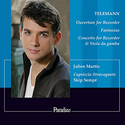 Telemann (1681-1767) - Recorder Suite, Concerto, Fantasy: Julien Martin(Rec)Sempe / Capriccio Stravagante - Import CD