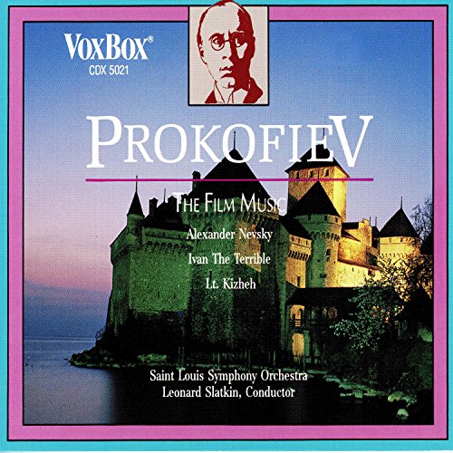 Prokofiev (1891-1953) - Ivan the Terrible, Alexander Nevsky, Lieutenant Kije Suite : Leonard Slatkin / Saint Louis Symphony Orchestra (2CD) - Import 2 CD