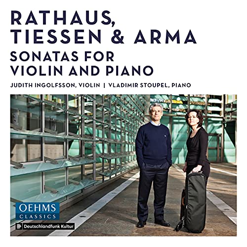 Duo Ingolfsson-Stoupel - Violin Sonata-rathaus.tiessen, Arma: Duo Ingolfsson-stoupel - Import CD