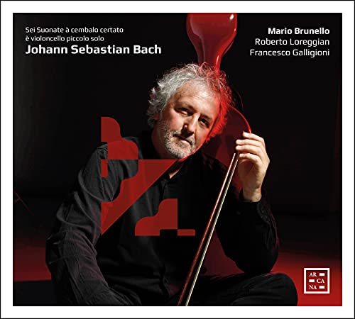 Bach (1685-1750) - Violin Sonatas Nos.1-6 : Mario Brunello(Vc Piccolo)Roberto Loreggian (Cemb, Organ)Francesco Galligioni(Vc, Gamb)(2CD) - Import 2 CD