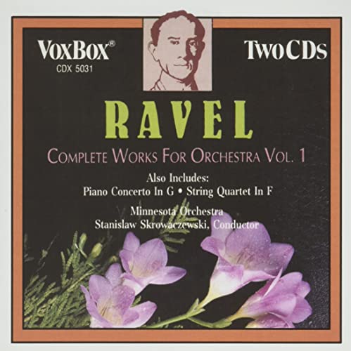 Ravel (1875-1937) - Comp.orch Works Vol.1: Skrowaczewski / Minnesota.o - Import 2 CD