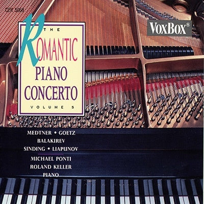 Michael Ponti, Pierre Cao, Luxembourg Radio Symphony Orchestra, Lorant Keller, Siegfried Landau, Westphalian Symphony Orchestra, Yehudi Menuhin, Berlin Radio Symphony Orchestra - Romantic Piano Concertos Vol.5: Ponti R.keller(P) - Import 2 CD