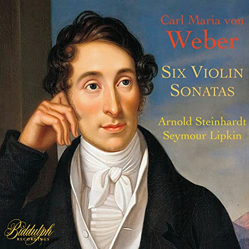 Weber (1786-1826) - Violin Sonatas: Steinhardt(Vn)S.lipkin(P) - Import CD
