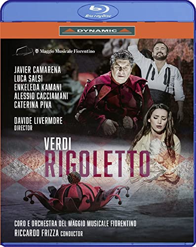Verdi (1813-1901) - Rigoletto : Livermore, Frizza / Maggio Musicale Fiorentino, Camarena, Salsi, Kamani, etc (2021 Stereo) - Import Blu-ray Disc