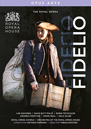 Beethoven (1770-1827) - Fidelio : Kratzer, Pappano / Royal Opera House, Davidsen, D.B.Philip, Tritschler, Forsythe, Silins, etc (2020 Stereo) - Import DVD