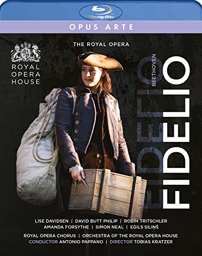 Beethoven (1770-1827) - Fidelio : Kratzer, Pappano / Royal Opera House, Davidsen, D.B.Philip, Tritschler, Forsythe, Silins, etc (2020 Stereo) - Import Blu-ray Disc