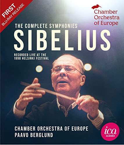 Sibelius (1865-1957) - Complete Symphonies : Paavo Berglund / Chamber Orchestra of Europe (1998 Helsinki) - Import Blu-ray Disc