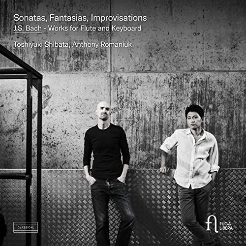 Bach (1685-1750) - Flute Sonatas : Toshiyuki Shibata(Fl)Anthony Romaniuk(Cemb)+Fantasias, Improvisations - Import CD