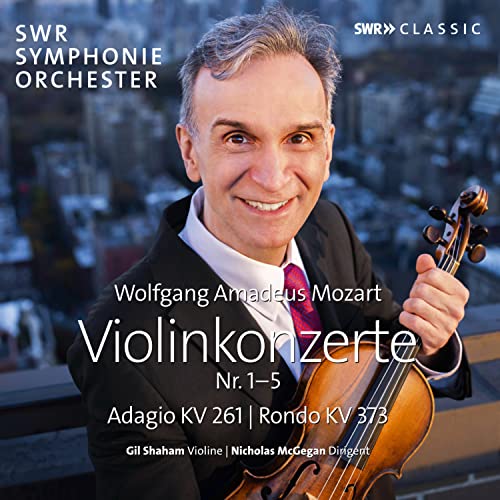 Mozart (1756-1791) - Complete Violin Concertos : Gil Shaham(Vn） Nicholas McGegan / SWR Symphony Orchestra (2CD) - Import 2 CD