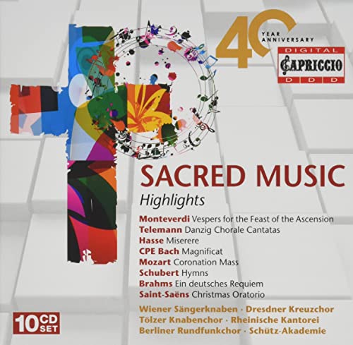 Various Artists (Classical) - Capriccio 40th Anniversary -Sacred Music (10CD) - Import 10 CD Box