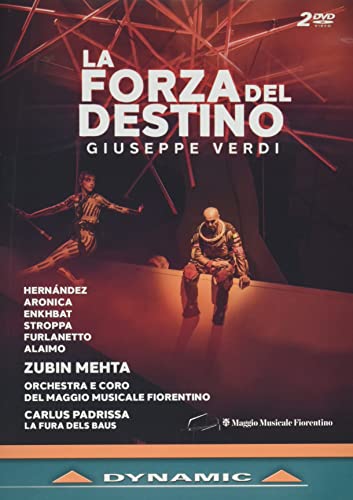Verdi (1813-1901) - La Forza del Destino : Padrissa, Zubin Mehta / Maggio Musicale Fiorentino, S.Hernandez, Aronica, Enkhbat, Stroppa, etc (2021 Stereo)(2DVD) - Import 2 DVD